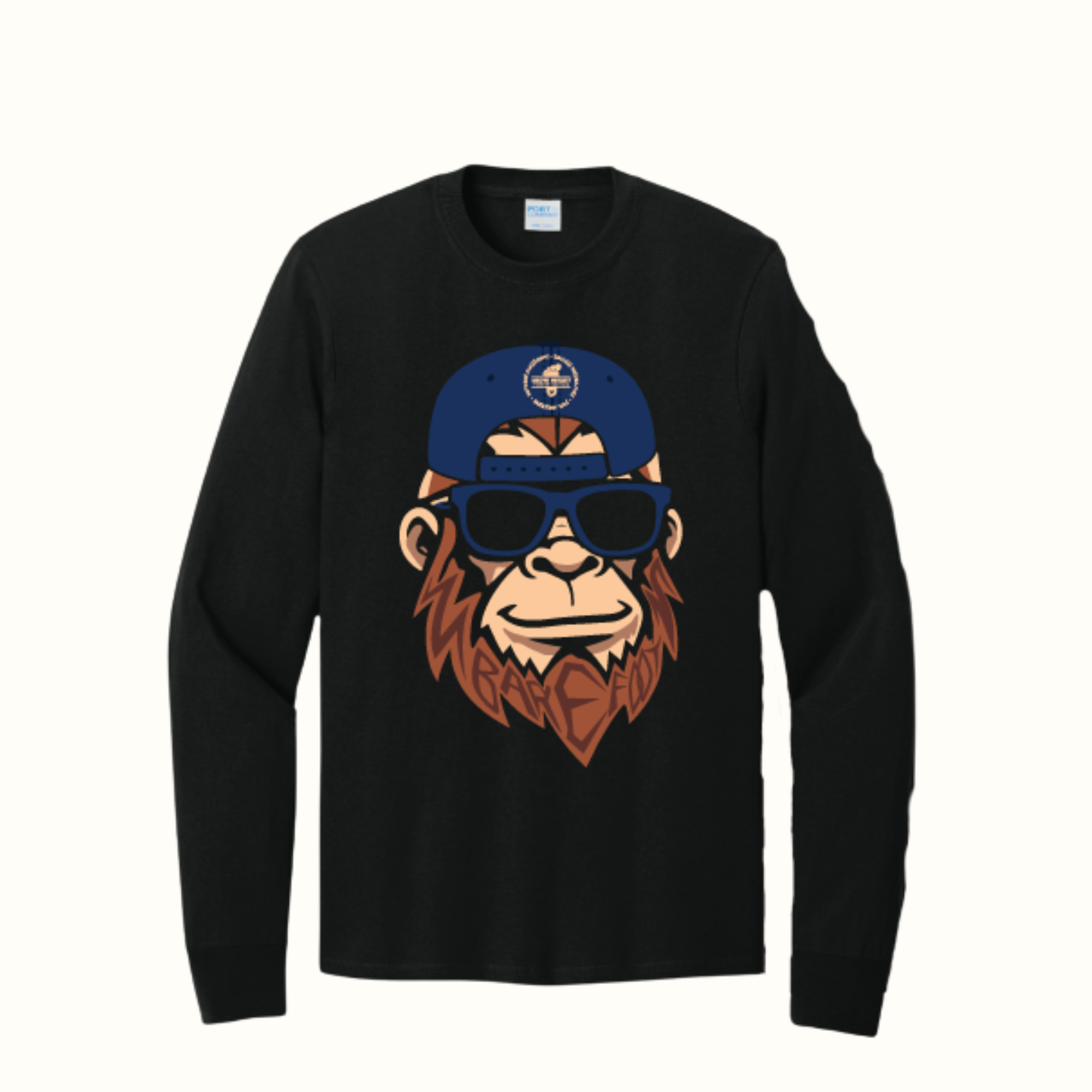 Featured image for “Bigfoot LOVES Barefoot Long Sleeved Tee”